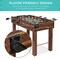 Best Choice Products 48in Competition Sized Foosball Table for Home, Game Room w/ 2 Balls, 2 Cup Holders